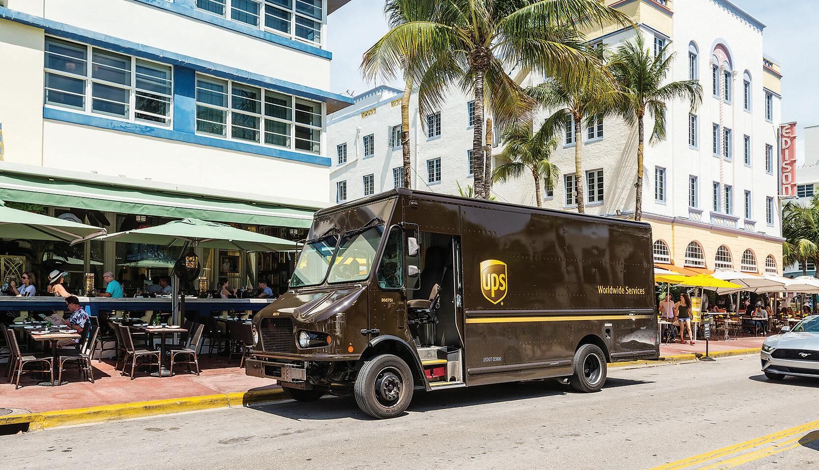 UPS truck